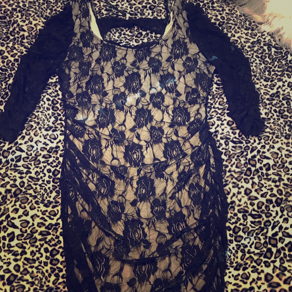 Sexy lace dress